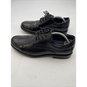 Bruno Marc Mens Black Dress Shoes Derby Lace Up Formal Shoe Size 11